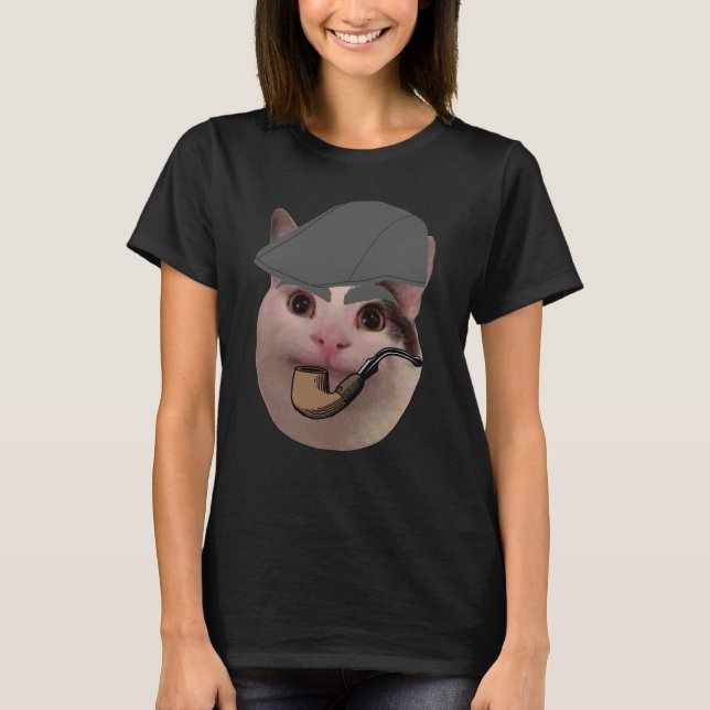T-shirt Papa Beluga Cat (Devant)