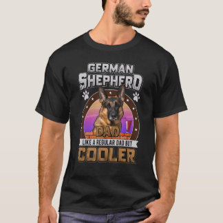 T-shirt Papa Berger Allemand Comme Un Papa Normal Mais En