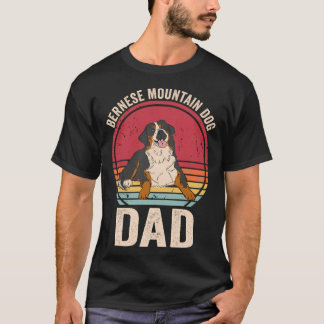 T-shirt Papa bernois de chien de montagne