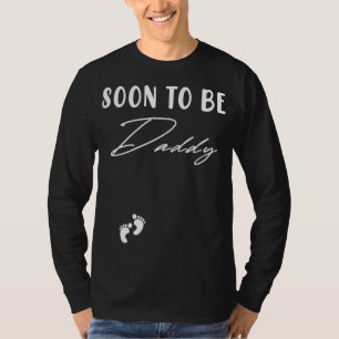 T-shirt Papa Bientôt Être Papa Fête des pères Première Foi