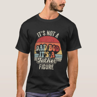 T-shirt Papa Bod Cadeau Rétro Ce N'Est Pas Un Papa Bod C'E