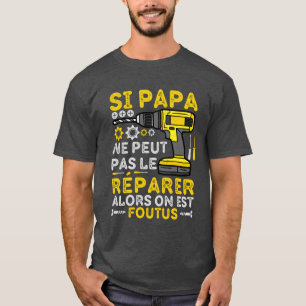 T-shirt Papa bricoleur
