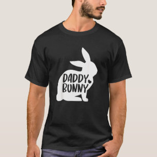 T-shirt Papa Bunny Pâques Pour Père Adulte Hommes Rabin