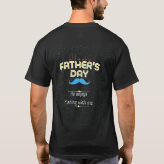 T-shirt Papa : capitaine de l'équipage des papas