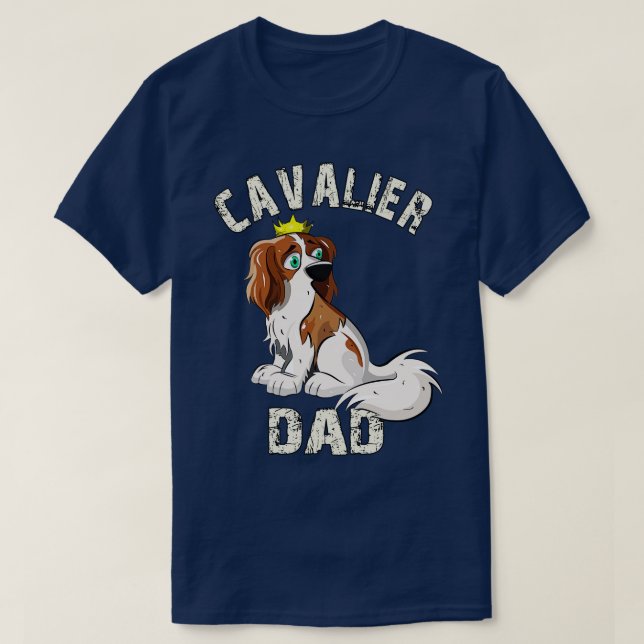T-shirt Papa Cavalier (Design devant)
