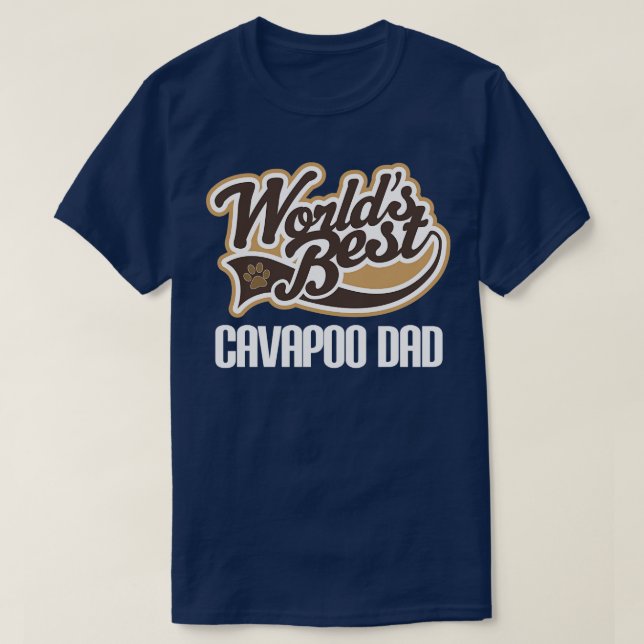 T-shirt Papa Cavapoo (Design devant)