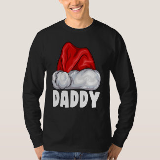 T-shirt Papa Chapeau de Père Noël Pyjama de Noël Famille a