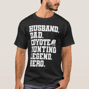 T-shirt Papa Chasseur de Coyote Chasseur de Coyote