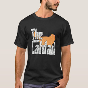 T-shirt Papa Chat Le Parrain des Chats Papa Chat Fou Papa 