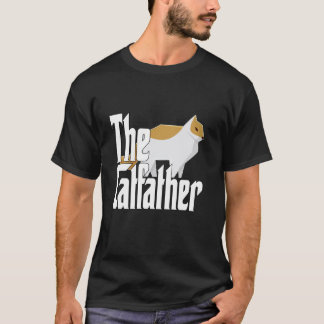 T-shirt Papa Chat Le Parrain du Chat Mignon Chat Père Géom