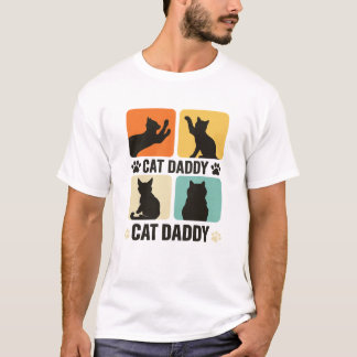 T-shirt papa chat papa chat