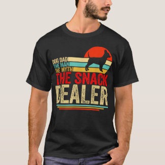 T-shirt Papa Chien Chihuahua Le Mec Le Mythe Vendeur de Fr