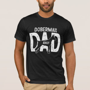 T-shirt Papa chien Doberman Papa chiot
