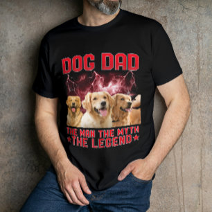 T-shirt Papa Chien L'Homme Le Mythe La Légende - Personnal