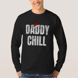 T-shirt Papa Chill Drôle Viral Tik Meme Tendance Détresse