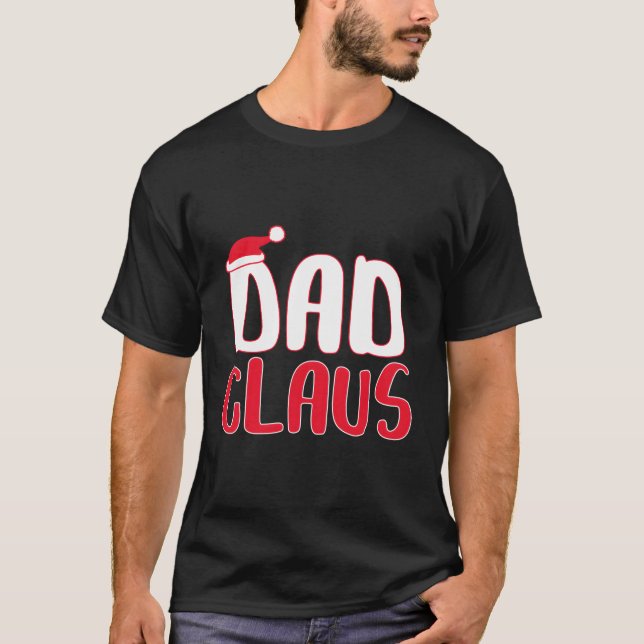 T-shirt papa Claus Correspondant Costume de Noël P (Devant)