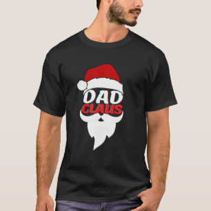 T-shirt Papa Clause Christmas Papa Père Noël Family Corres