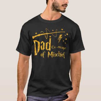T-shirt Papa Co-Gérant De La Malice Fête Des Pères Drôle