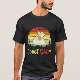 T-shirt Papa Corgi 21 Corgi