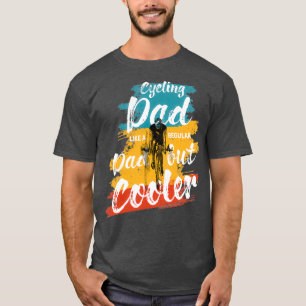 T-shirt Papa Cycliste Comme Un Vrai Père Mais Glacière 3