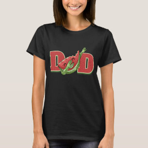T-shirt Papa Dabbing Watermelon Kawaii Dab été amoureux