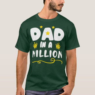 T-shirt Papa dans un million