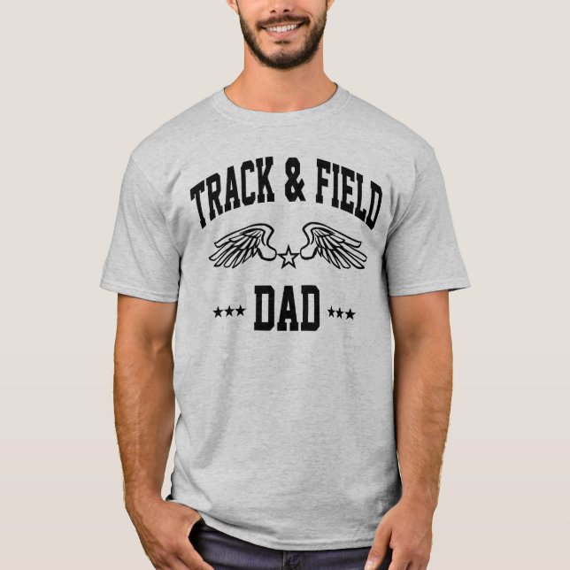 T-shirt Papa d'athlétisme (Devant)