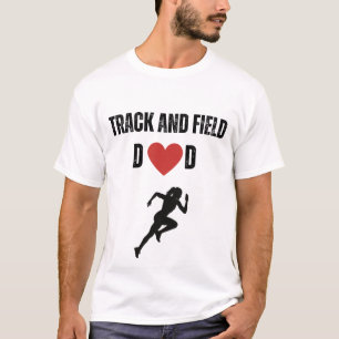 T-shirt Papa d'athlétisme
