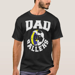 T-shirt Papa De Ballers Fête des pères Ball Papa Volleyba