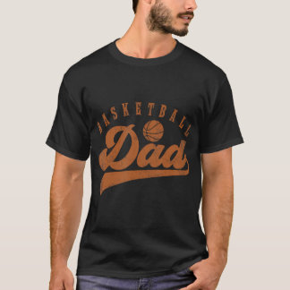 T-shirt Papa de basket-ball