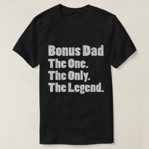 T-shirt Papa de bonification celui le seul la légende