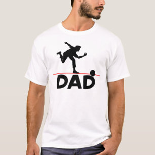 T-shirt Papa de bowling