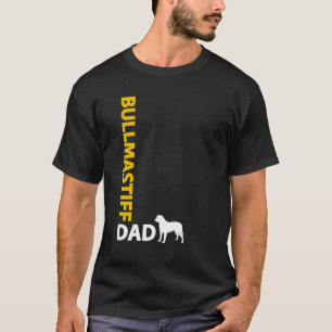 T-shirt Papa de Bullmastif