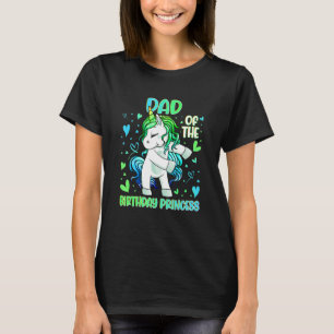 T-shirt Papa de la fête d'anniversaire Princesse Dabbing U