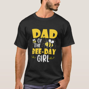 T-shirt Papa De La Fête De L'Abeille Fête Correspondant An