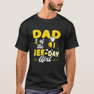 T-shirt Papa De La Fête Des Abeilles Fête De La Ruche À