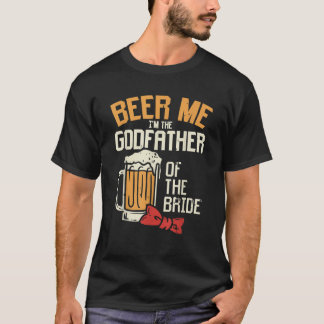 T-shirt Papa de la mariée, bière pour hommes, fête de mari