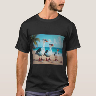 T-shirt Papa de la sirène d'anniversaire tenue de famille