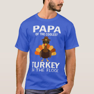 T-shirt Papa De La Turquie La Plus Coolle Dans L'Horloge T
