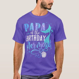 T-shirt Papa De L'Anniversaire Fête De Correspondance Fami
