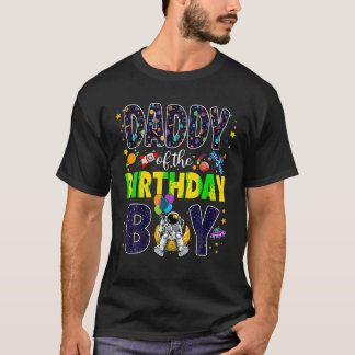 T-shirt Papa de l'Anniversaire garçon Papa 2e Extérieur de