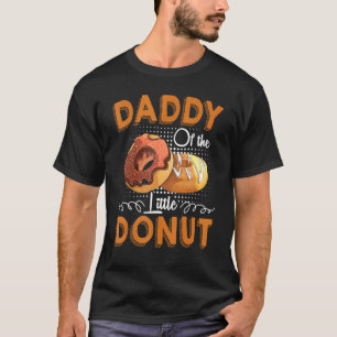 T-shirt Papa De L'Annonce De Grossesse De Petite Donut Mig