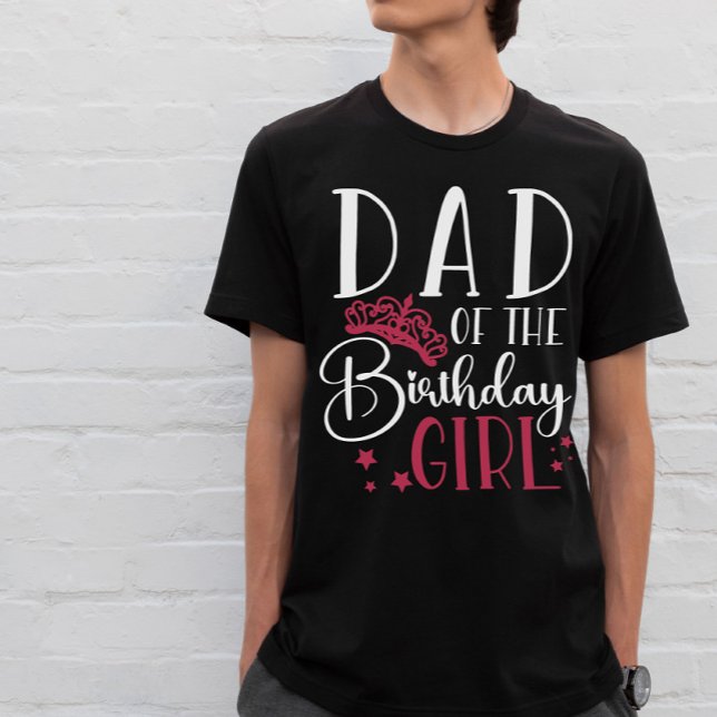 T-shirt Papa de l'Escouade de fille d'anniversaire Corresp (Créateur téléchargé)