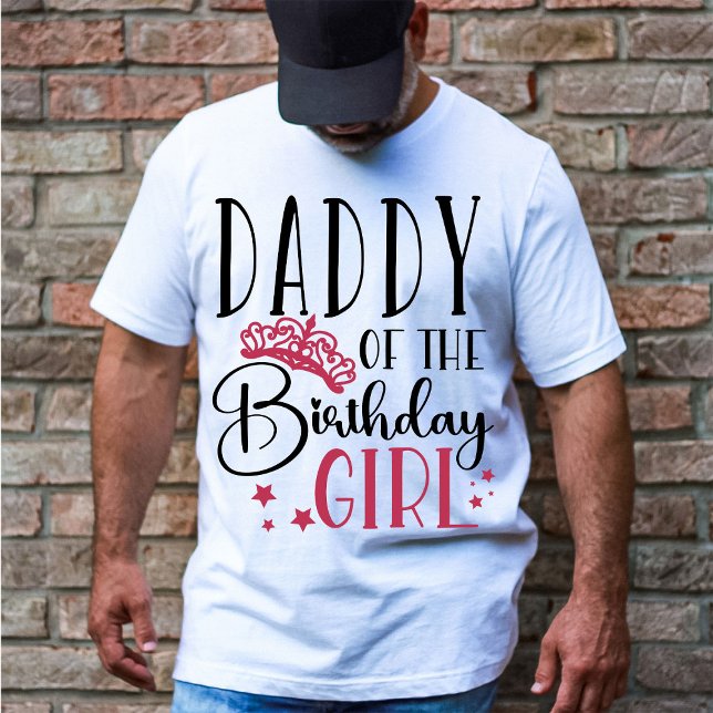 T-shirt Papa de l'Escouade de fille d'anniversaire Corresp (Créateur téléchargé)