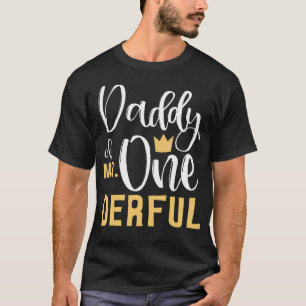 T-shirt Papa De M. Onederful 1E Anniversaire Premier One-D