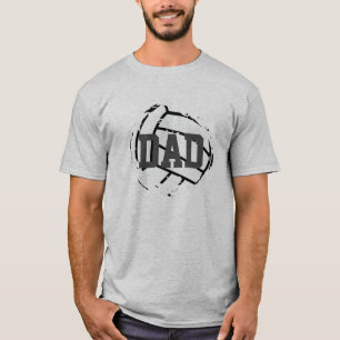 T-shirt Papa de volley-ball en détresse