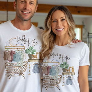 T-shirt Papa doit être Boho Nursery Vêtements bébé