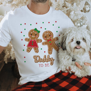 T-shirt Papa doit être genre Révéler pain d'épices
