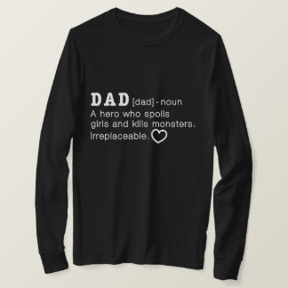 T-shirt Papa Drôle Définition Papa