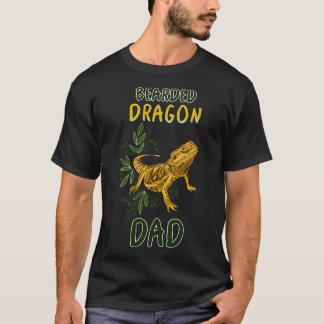 T-shirt Papa du dragon barbu